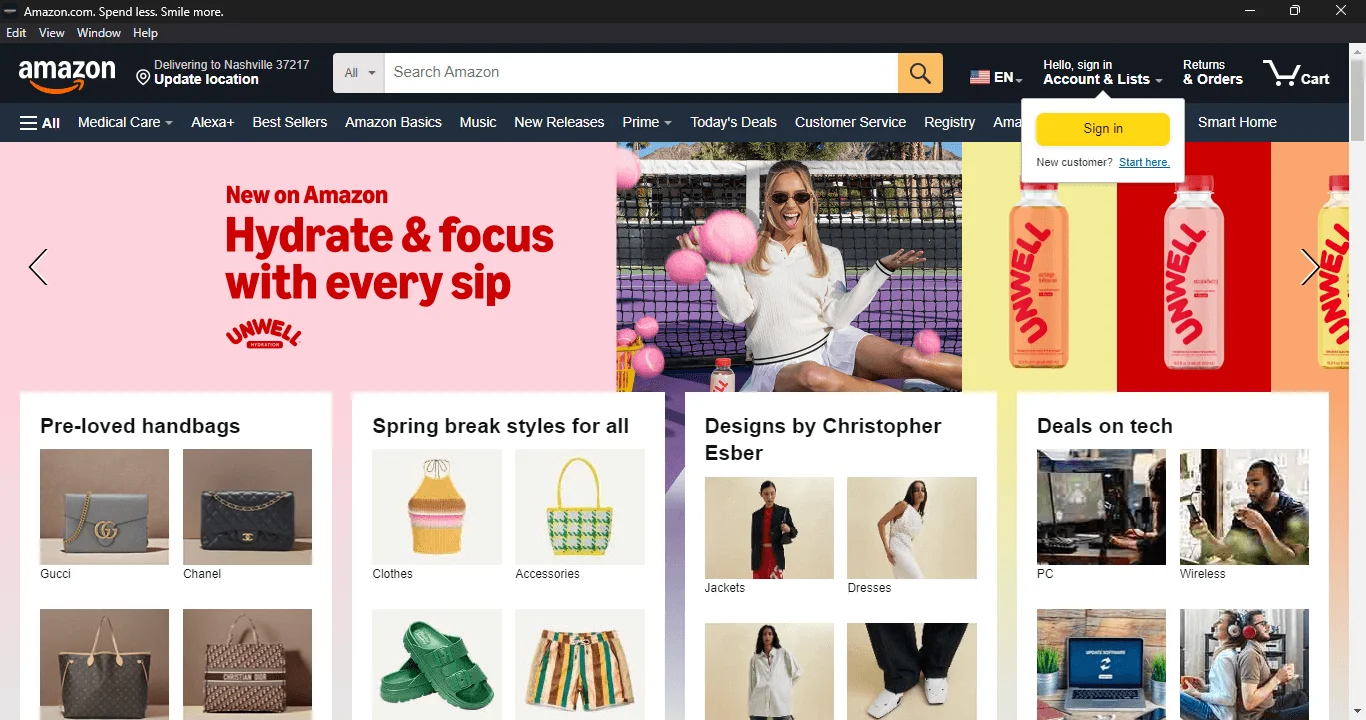 Amazon App for PC